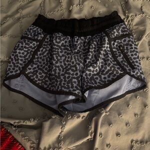 lululemon athletica Leopard Print Athletic Shorts
